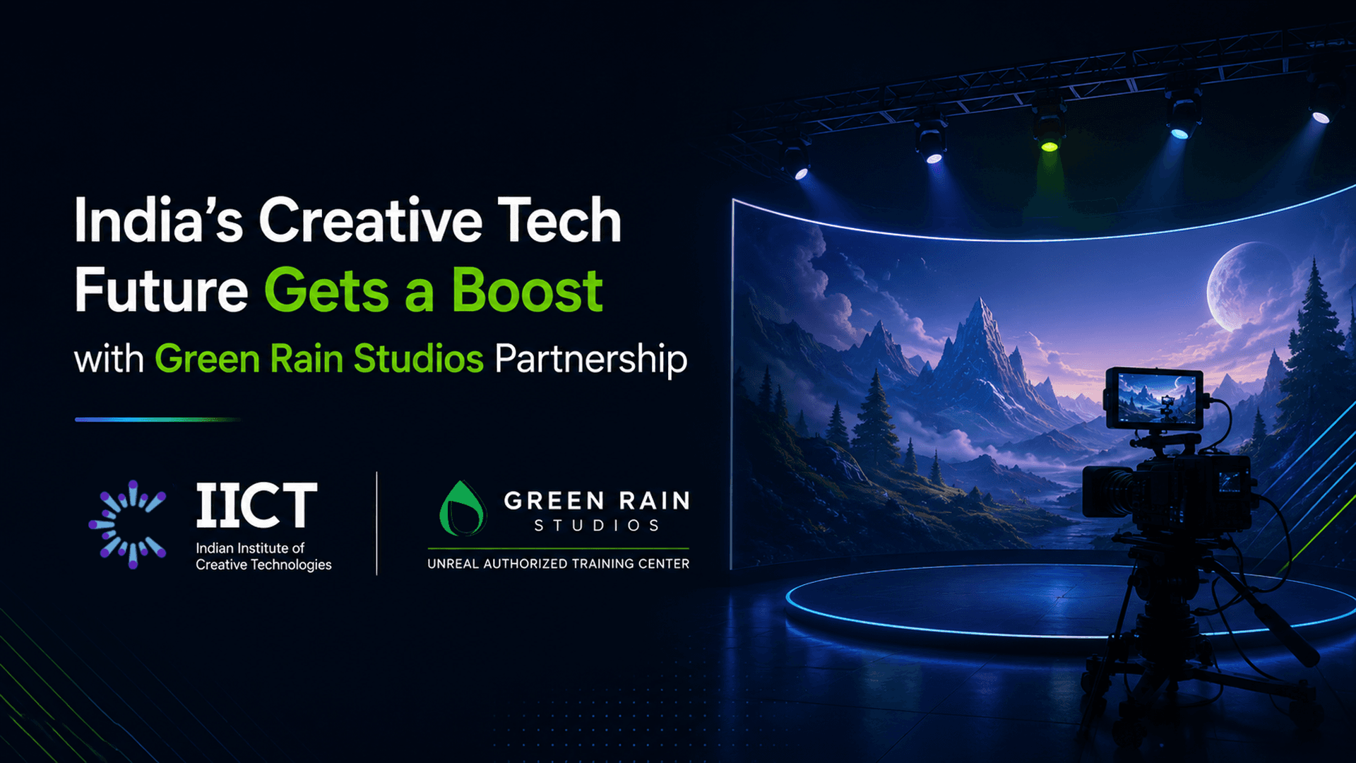 India’s Creative Tech Future Gets a Boost with Green Rain Studios Partnership