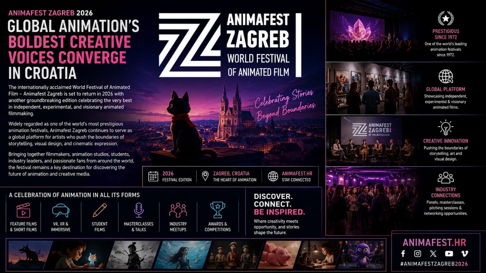 Animafest Zagreb 2026: Global Animation’s Boldest Creative Voices Converge in Croatia