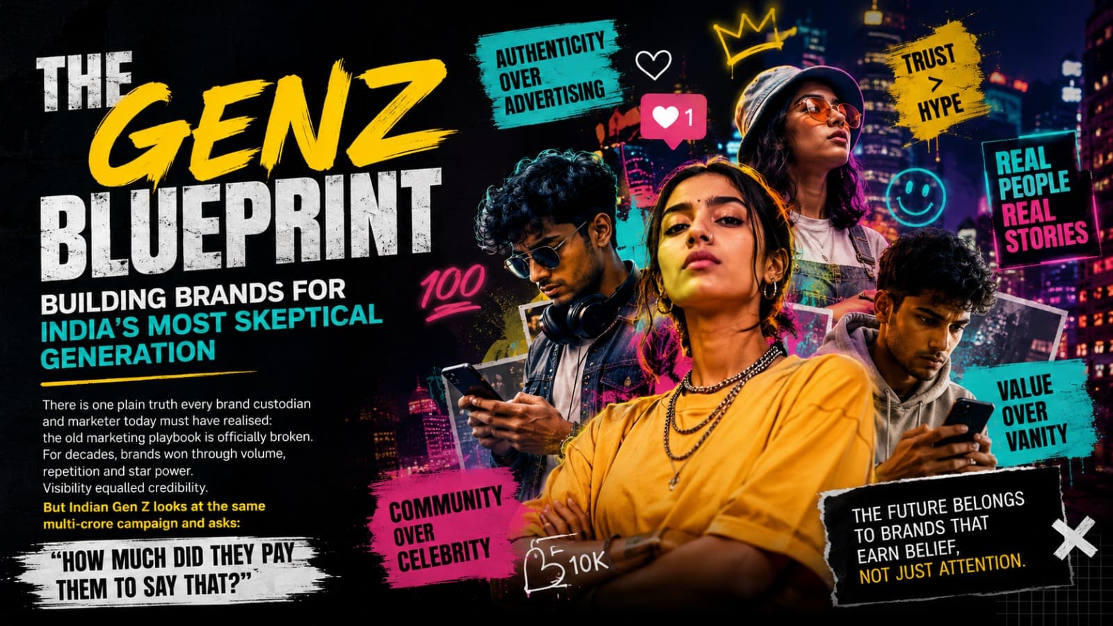 The GenZ Blueprint: Building Brands For India's Most Skeptical Generation